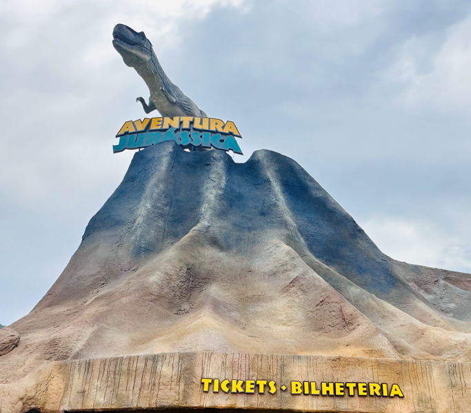 Parque dos Dinossauros - Aventura Jurássica