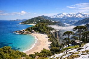 De Praias Paradisíacas à Neve na Serra: O Feitiço de SC o Ano Todo.